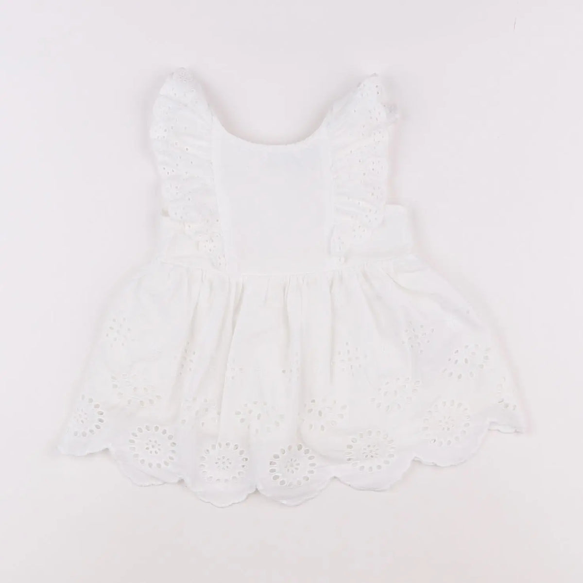 Vertbaudet - robe blanc - 6 mois
