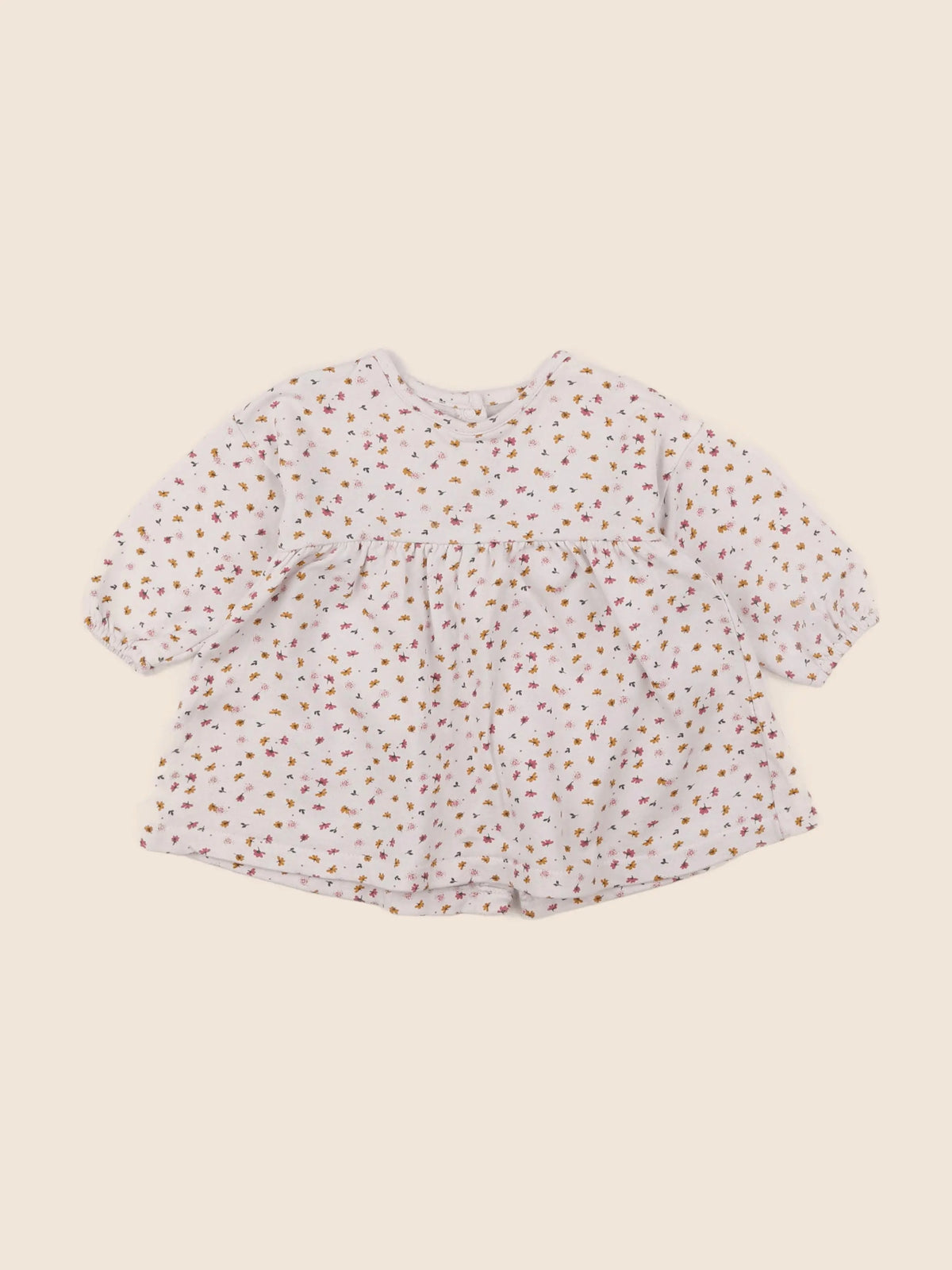 Vertbaudet - robe multicolore - 9 mois