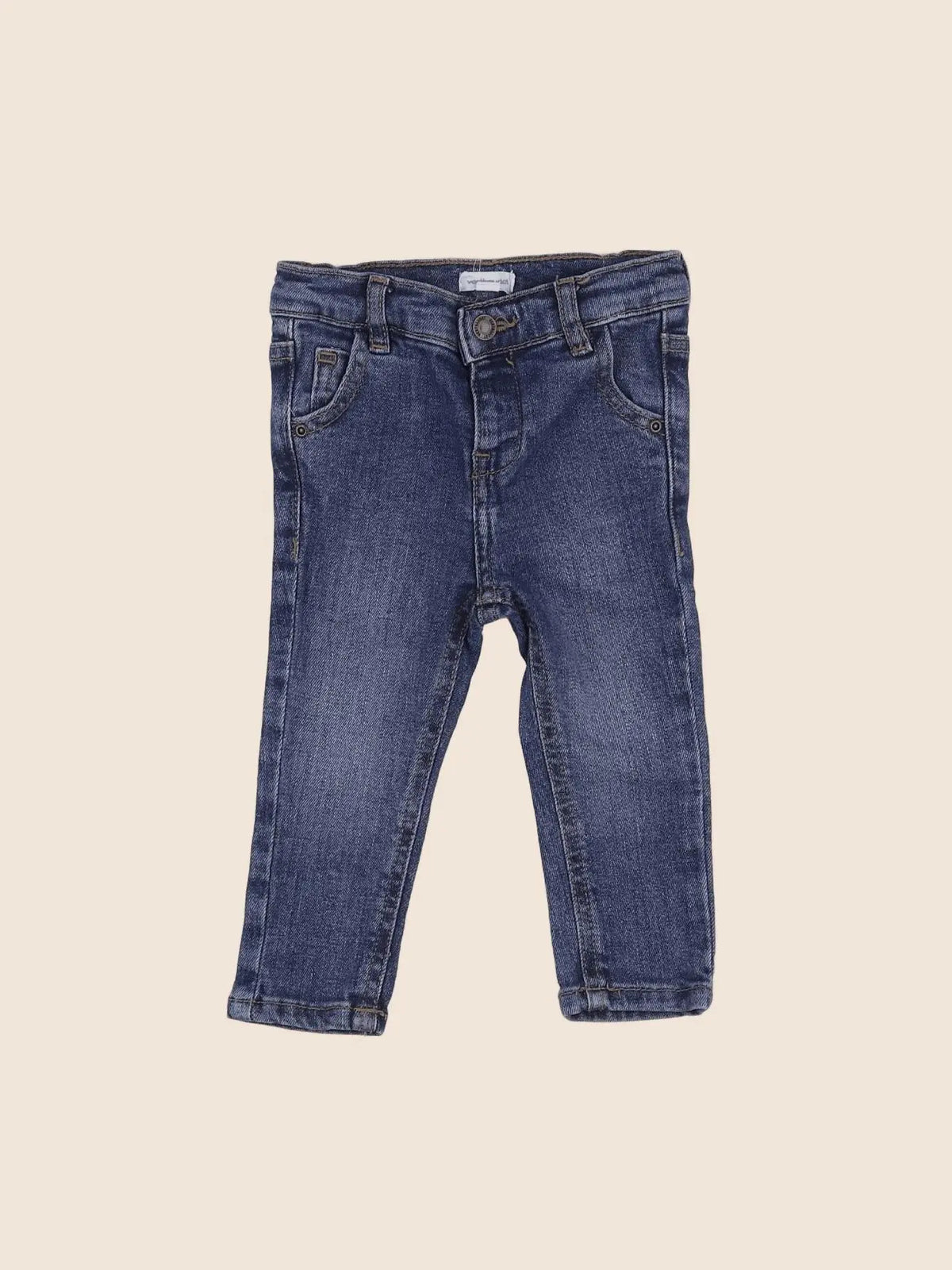 Vertbaudet - jean bleu - 6 mois