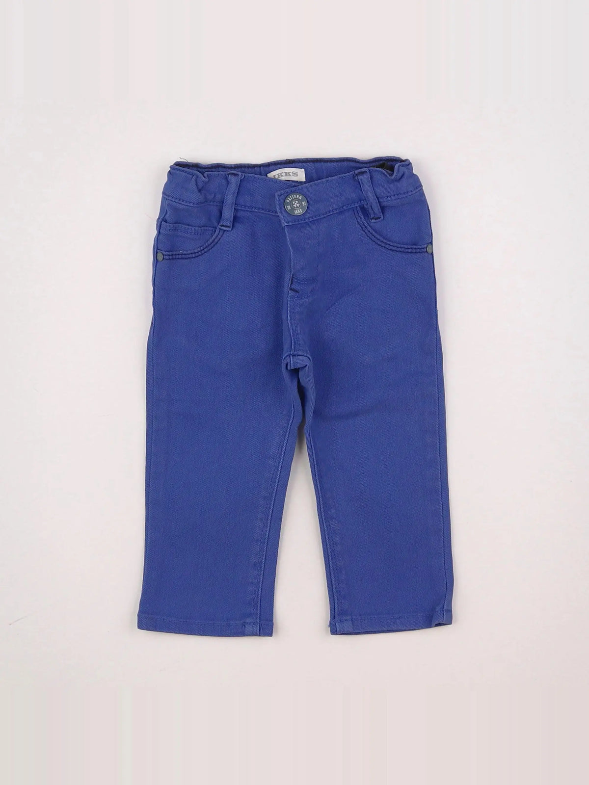 IKKS - pantalon bleu - 12 mois