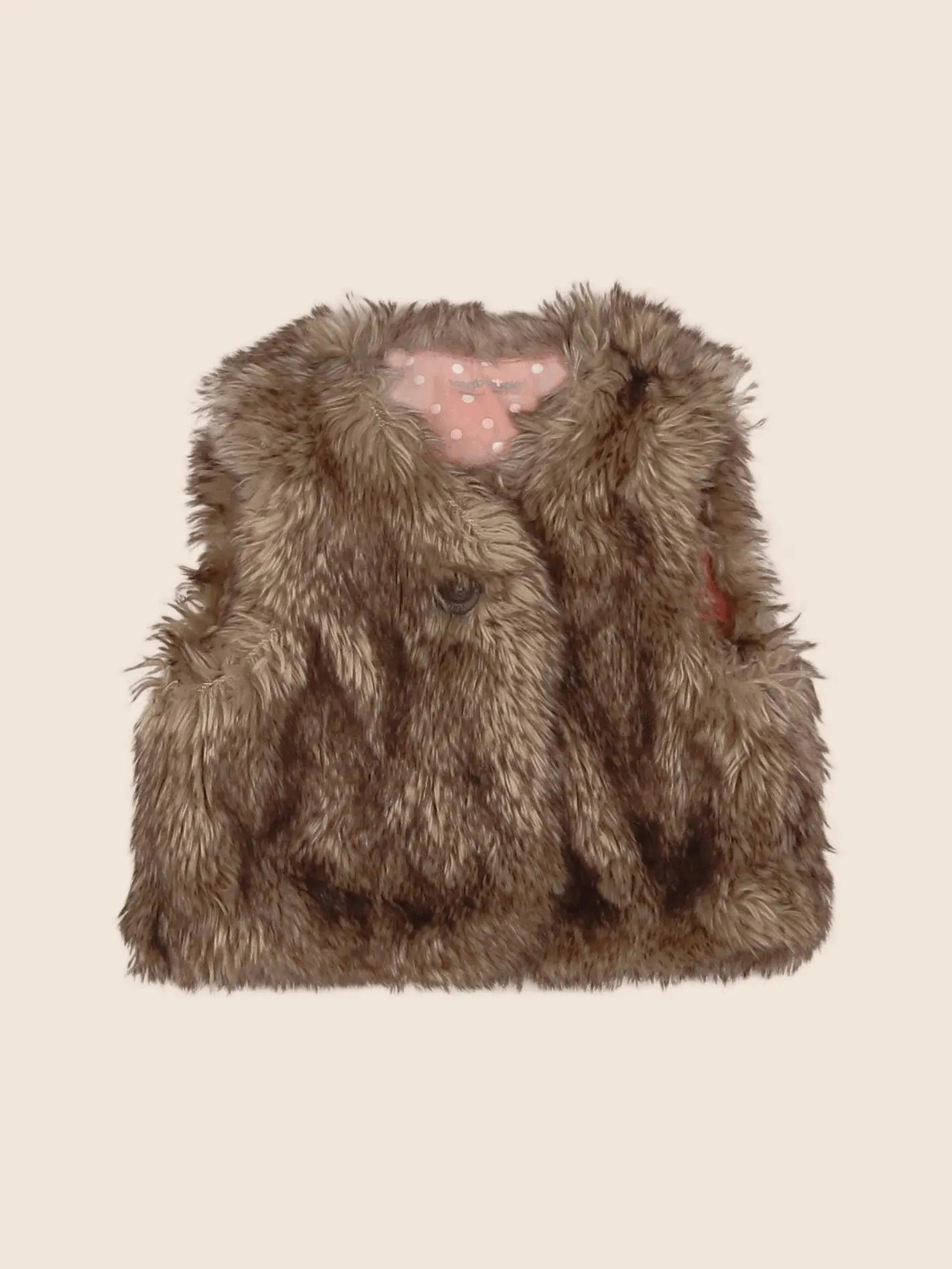 Vertbaudet - gilet marron - 3 mois