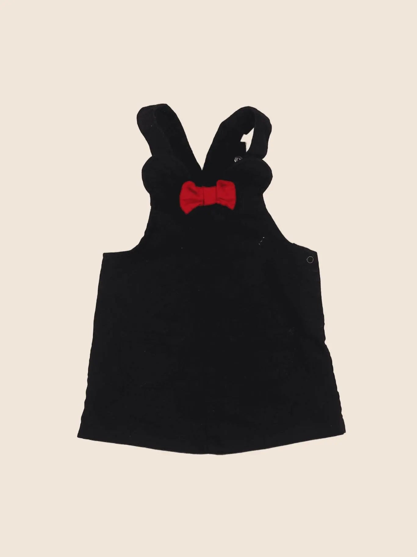 H&M - robe noir - 9/12 mois