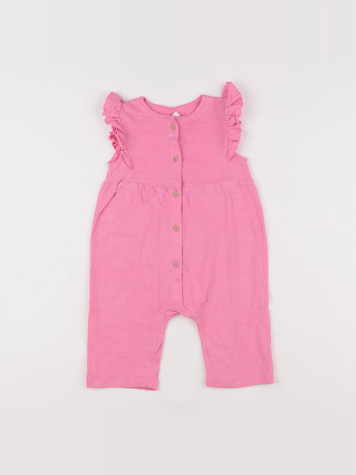 H&M - combinaison rose - 6 mois