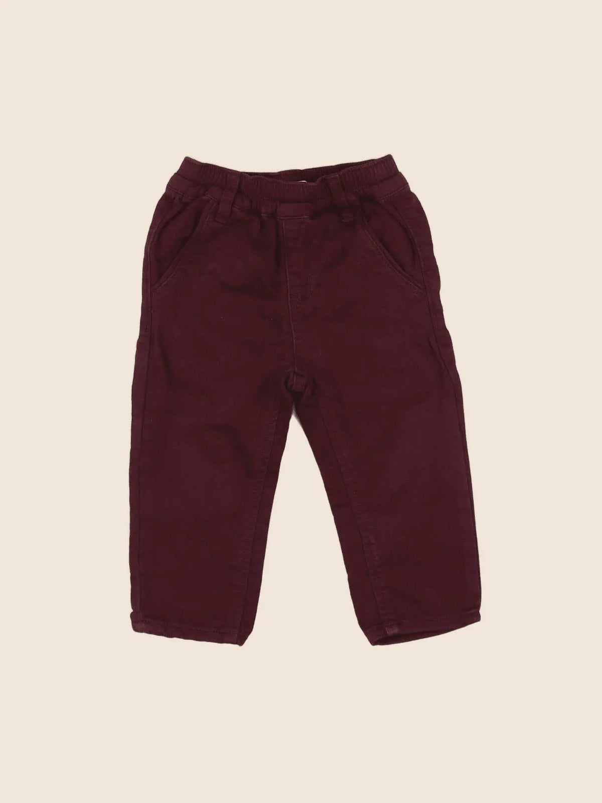 Catimini - pantalon rouge - 12 mois