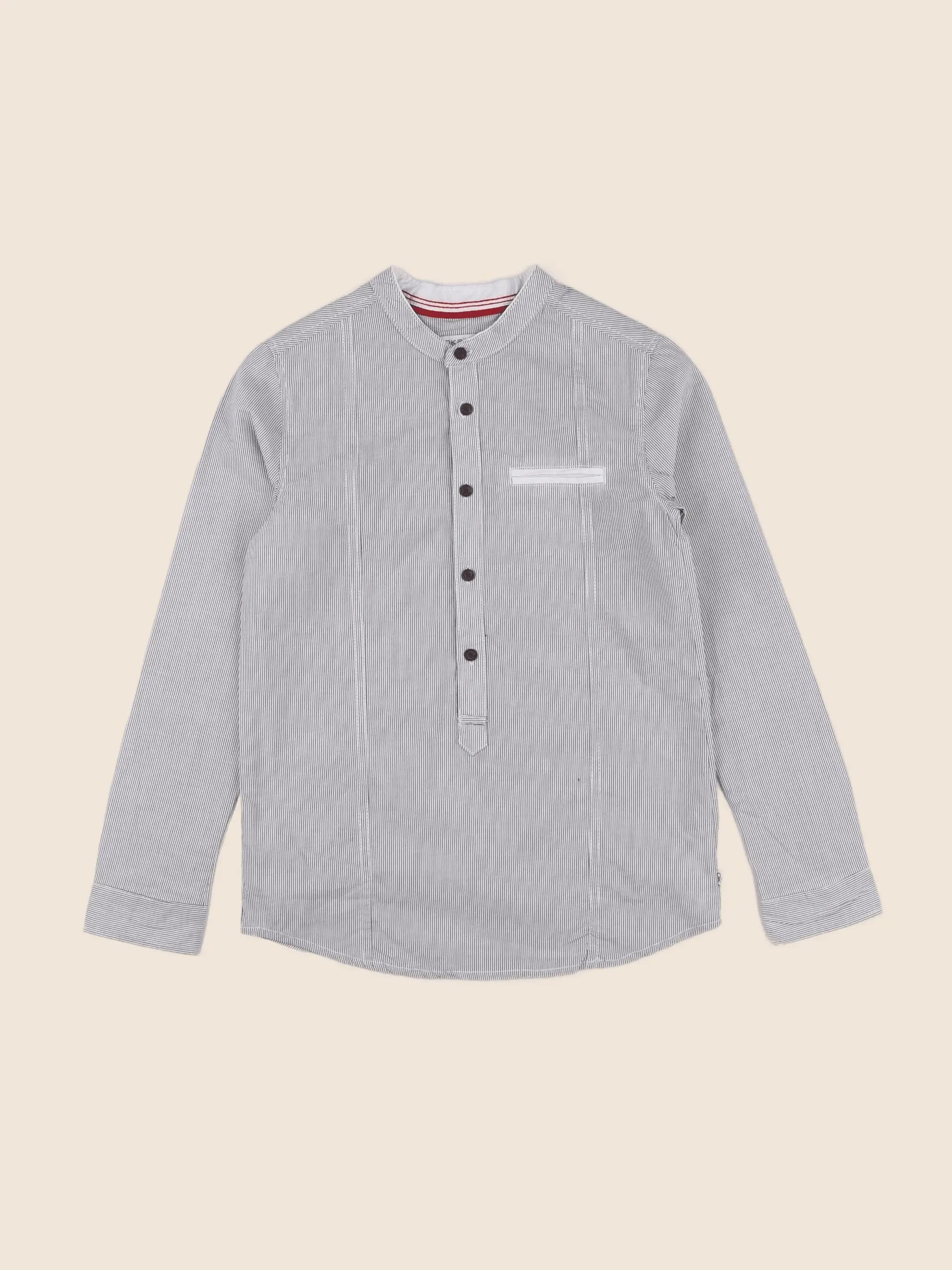 Okaidi - chemise gris - 10 ans