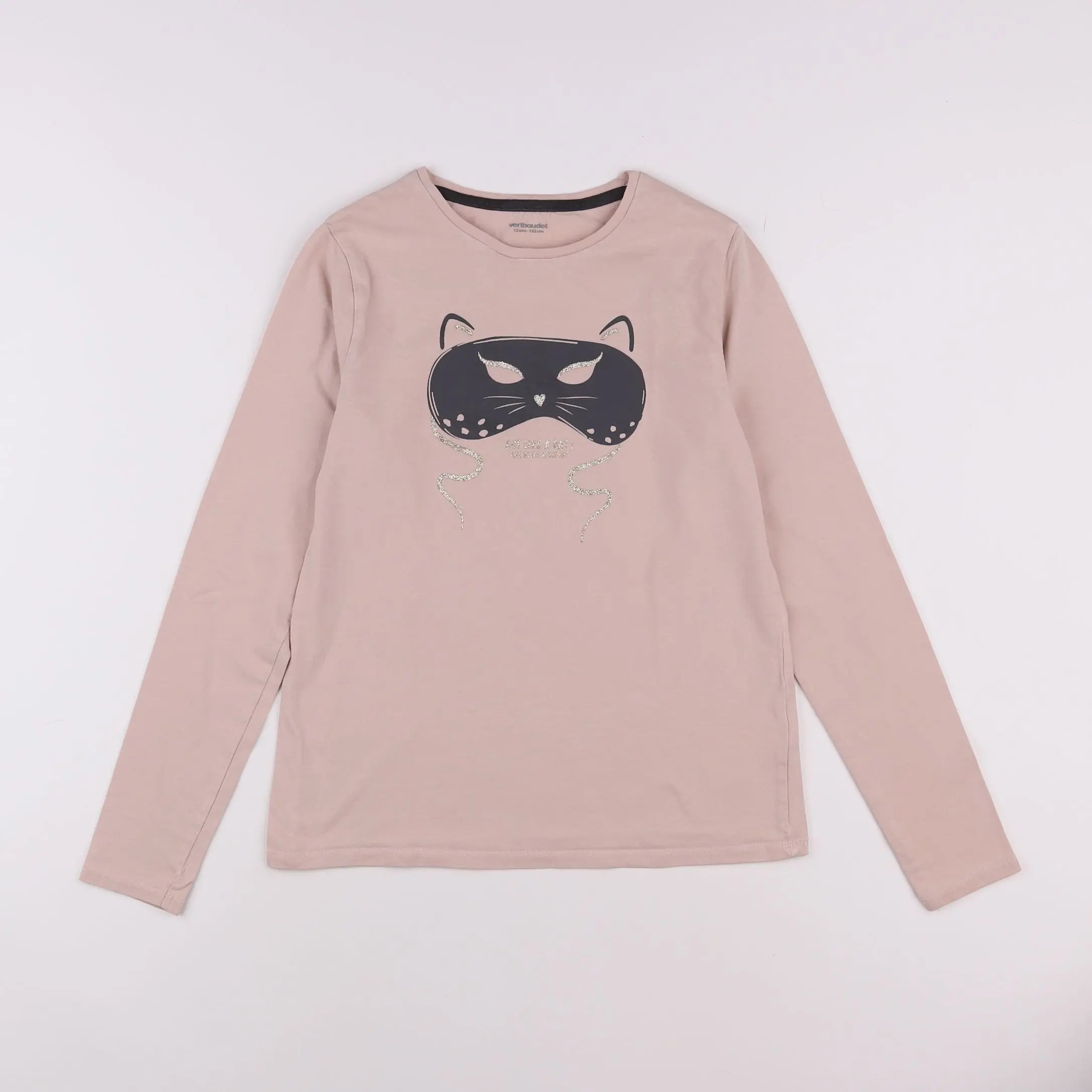 Vertbaudet - tee-shirt rose - 12 ans