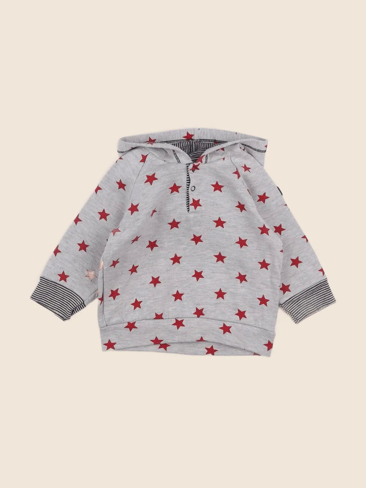 Petit Bateau - sweat gris - 6 mois