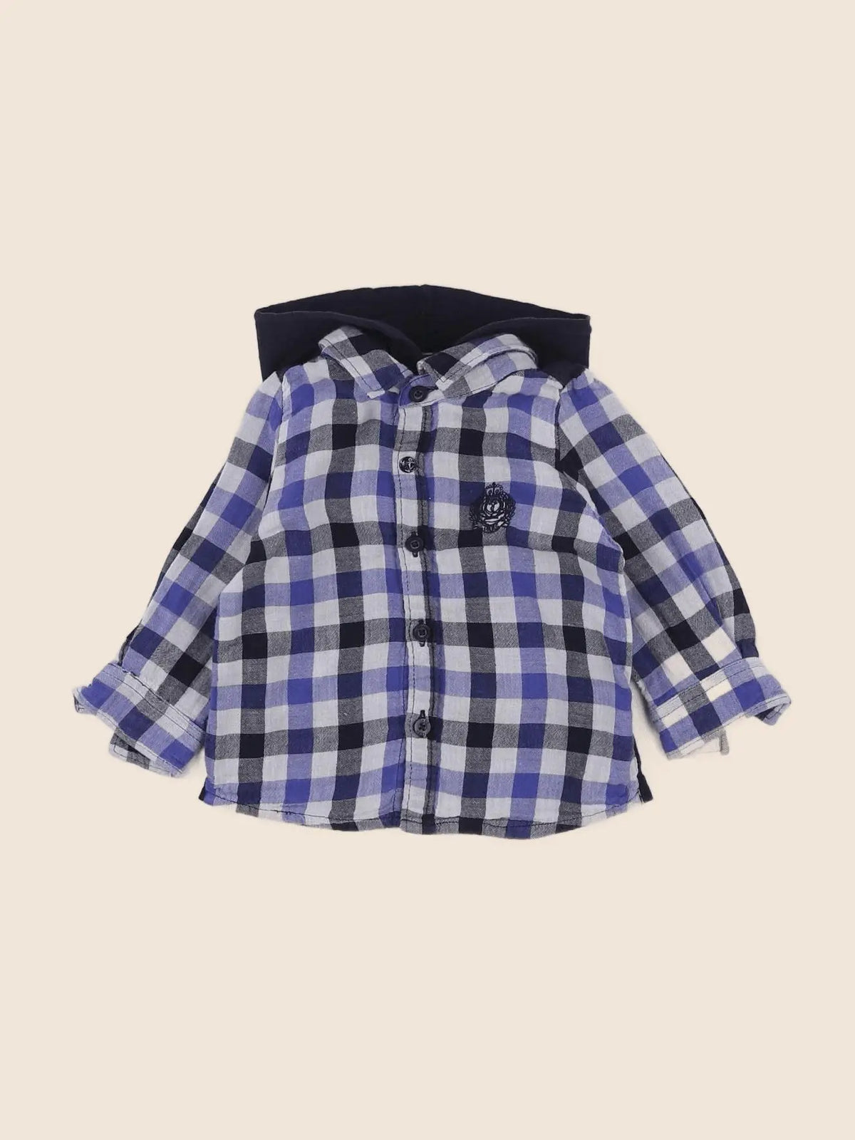 IKKS - chemise bleu - 6 mois