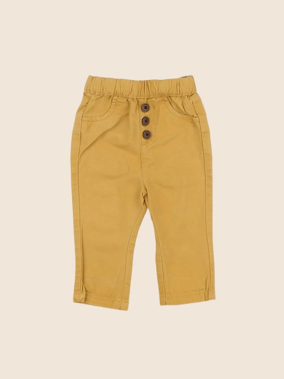 Tape à l'oeil - pantalon jaune - 6 mois