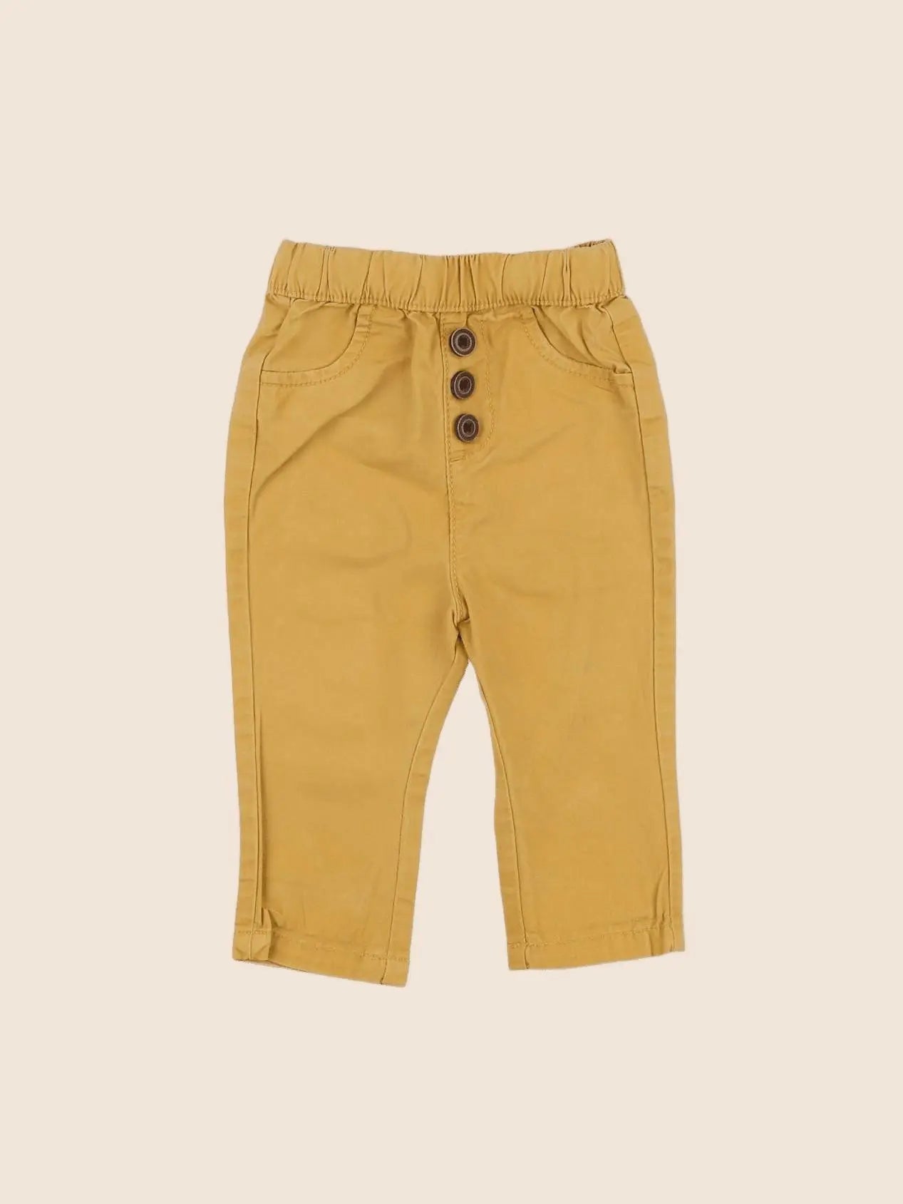 Tape à l'oeil - pantalon jaune - 6 mois