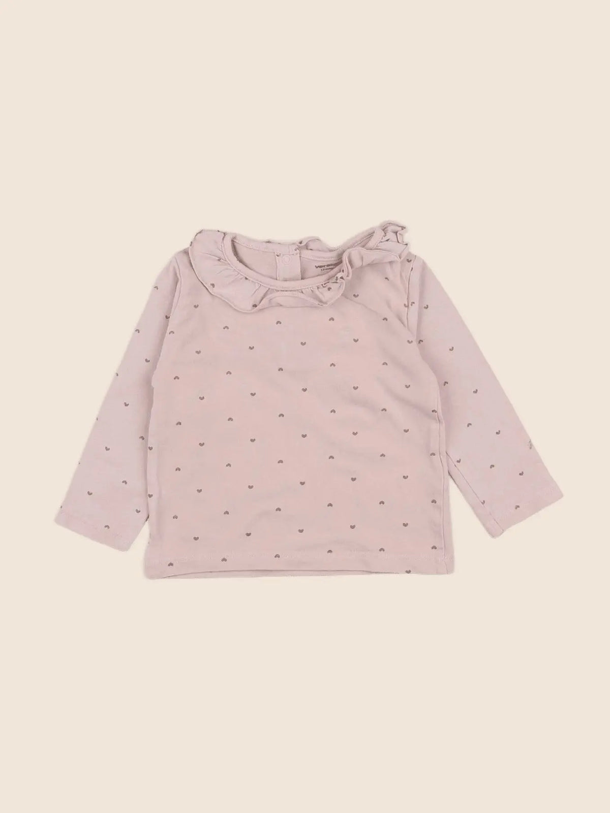 Vertbaudet - tee-shirt rose - 12 mois