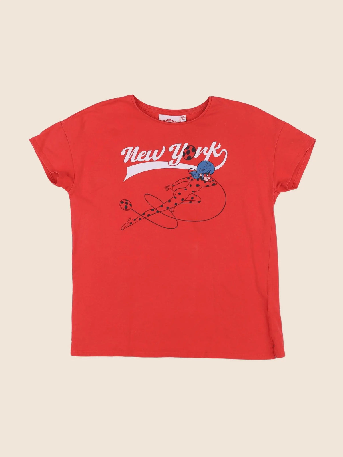 Vertbaudet - tee-shirt rouge - 12 ans