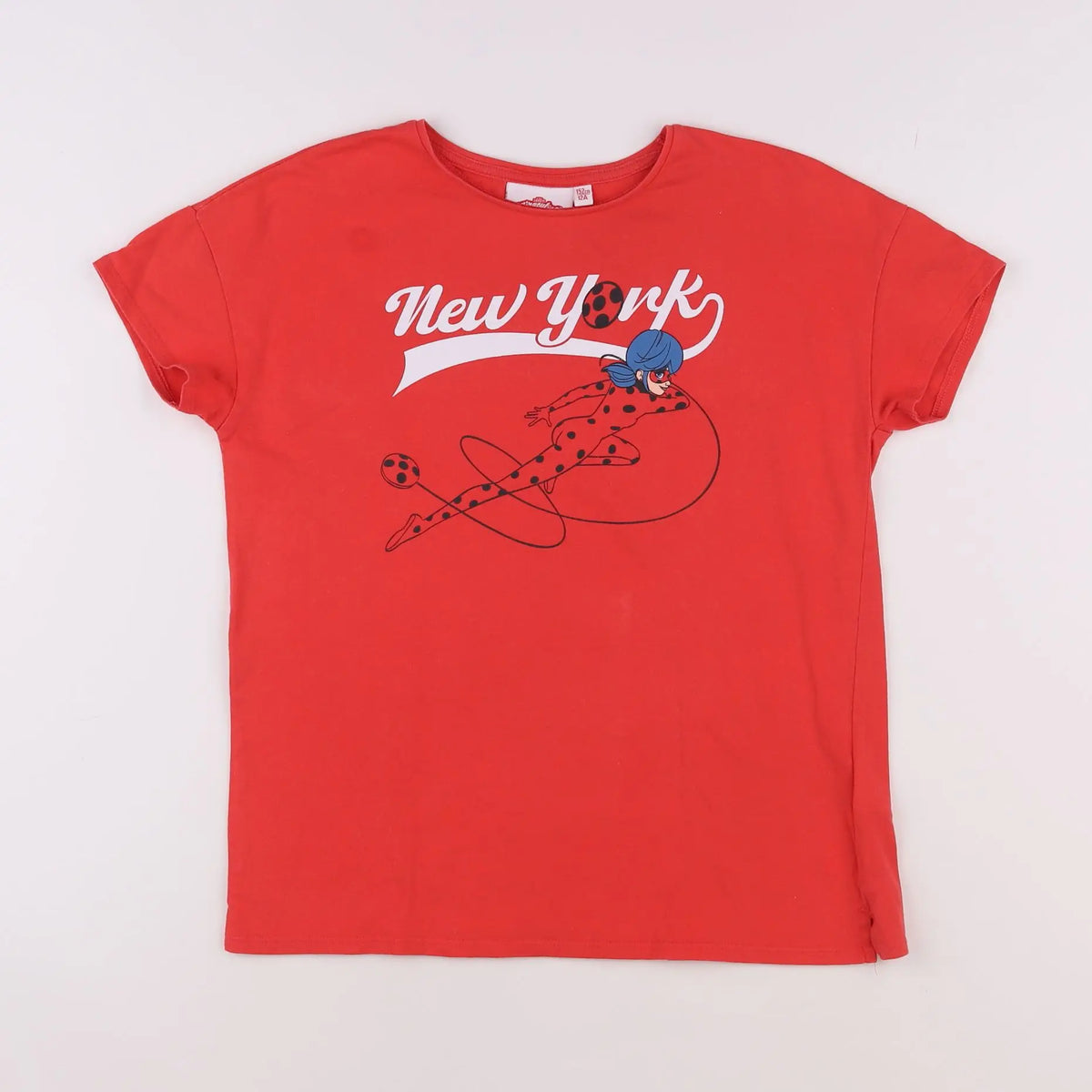 Vertbaudet - tee-shirt rouge - 12 ans