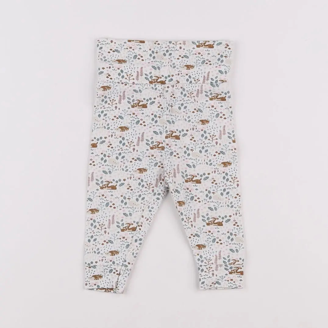 Vertbaudet - legging blanc - 3 mois