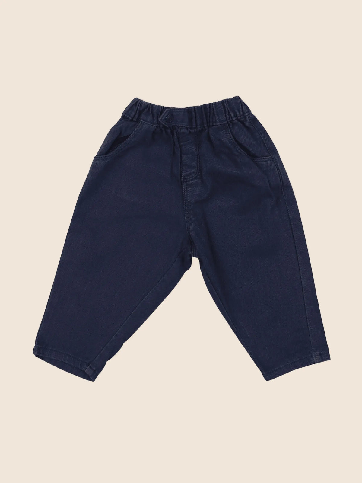 Vertbaudet - pantalon bleu - 6 mois