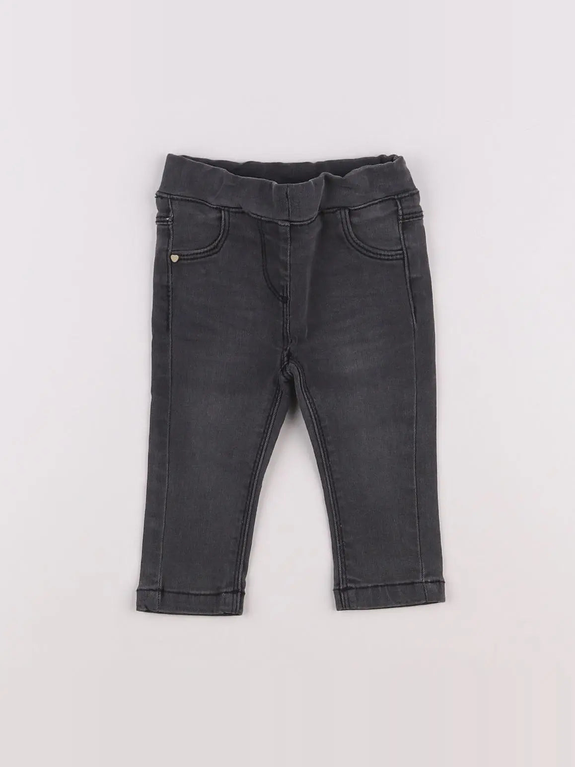 Tape à l'oeil - jegging gris - 6 mois