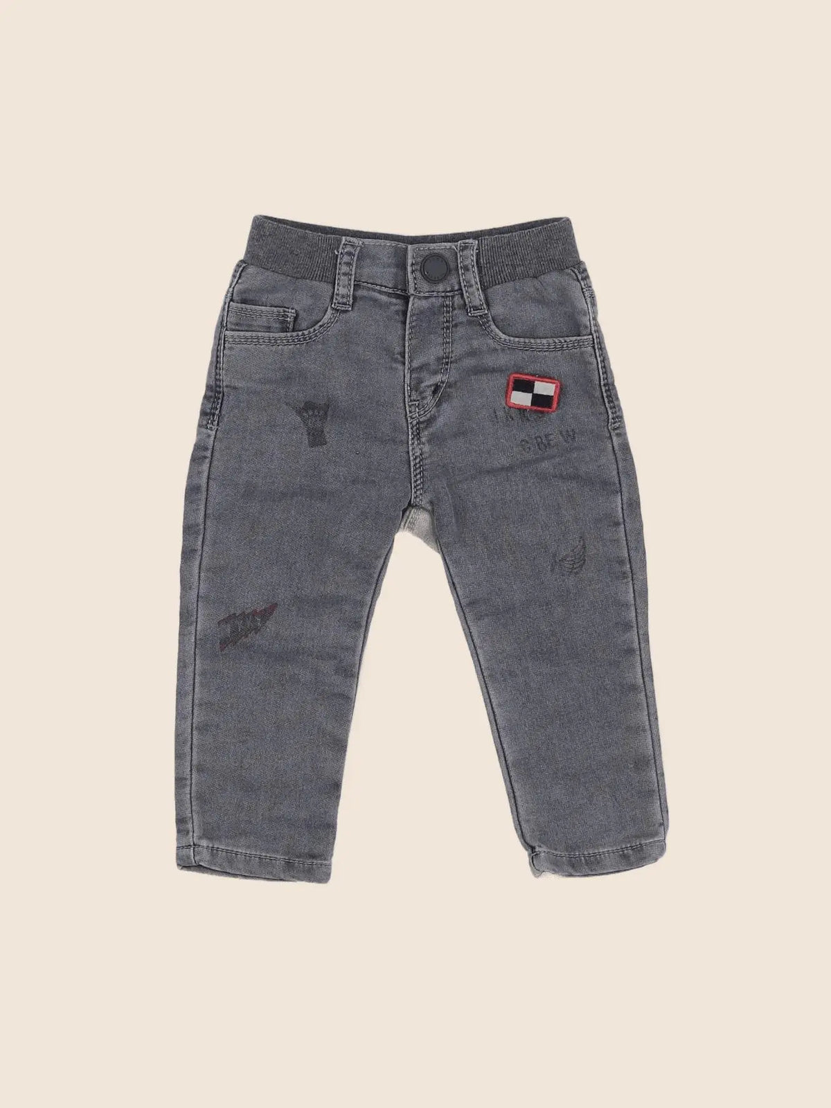 IKKS - jean gris - 12 mois