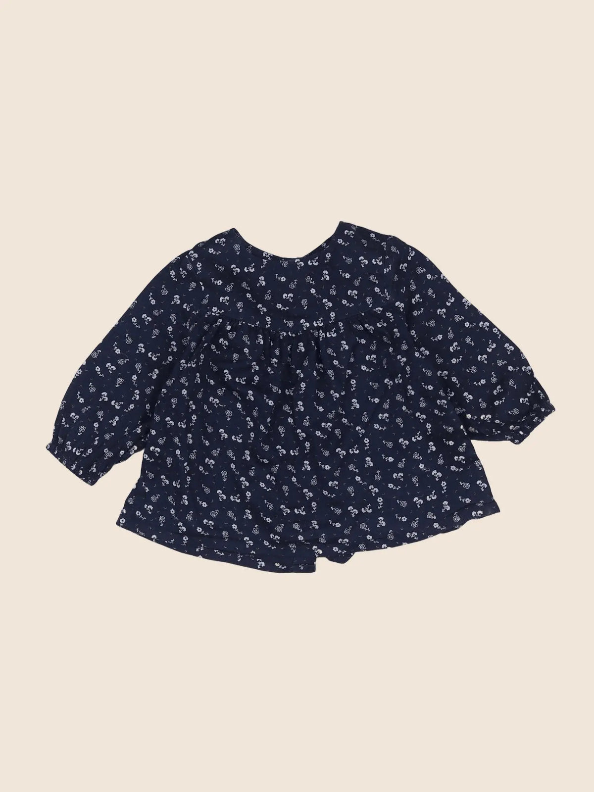 Tape à l'oeil - blouse bleu - 12 mois
