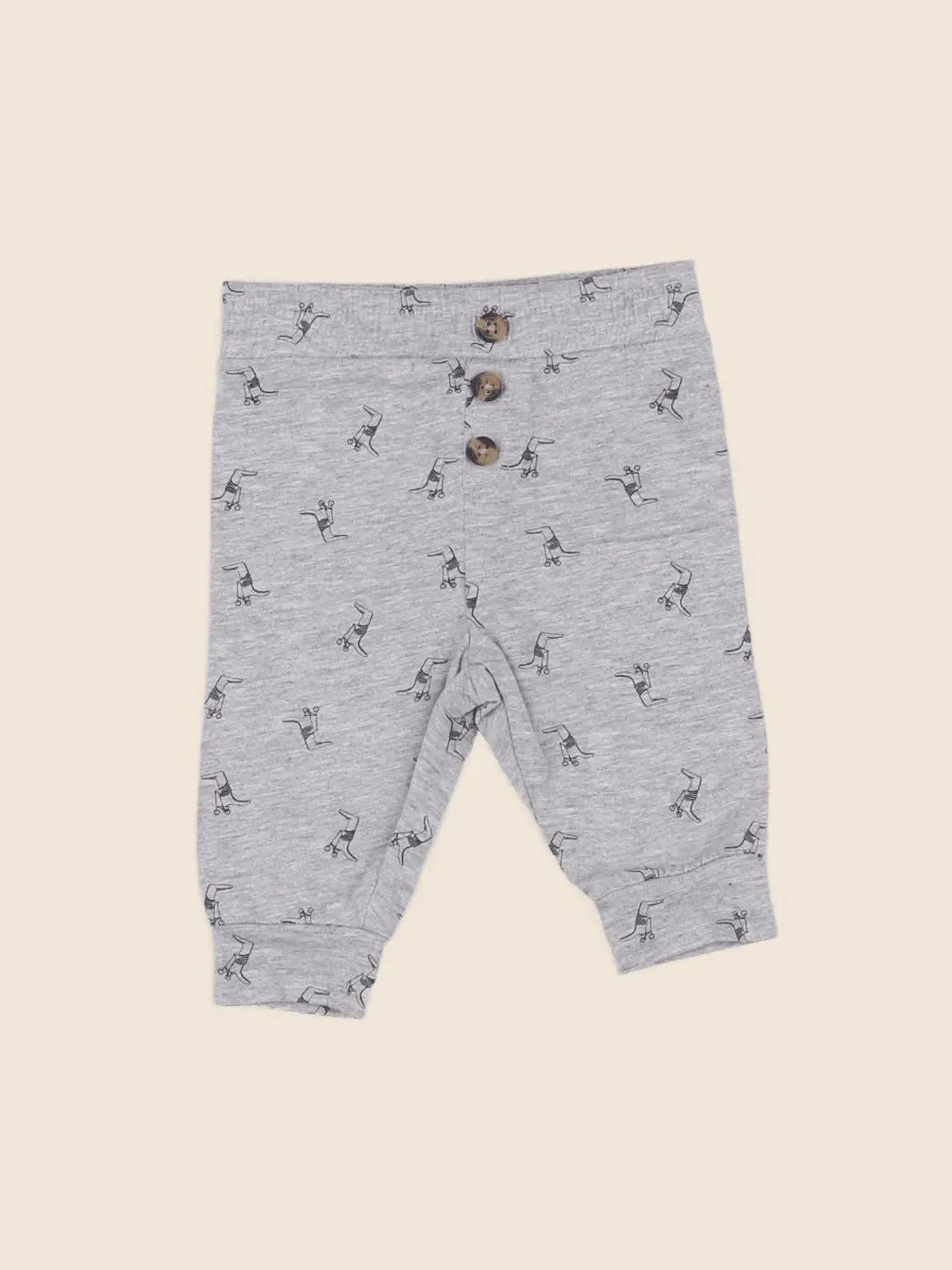 La Redoute - legging gris - 3 mois