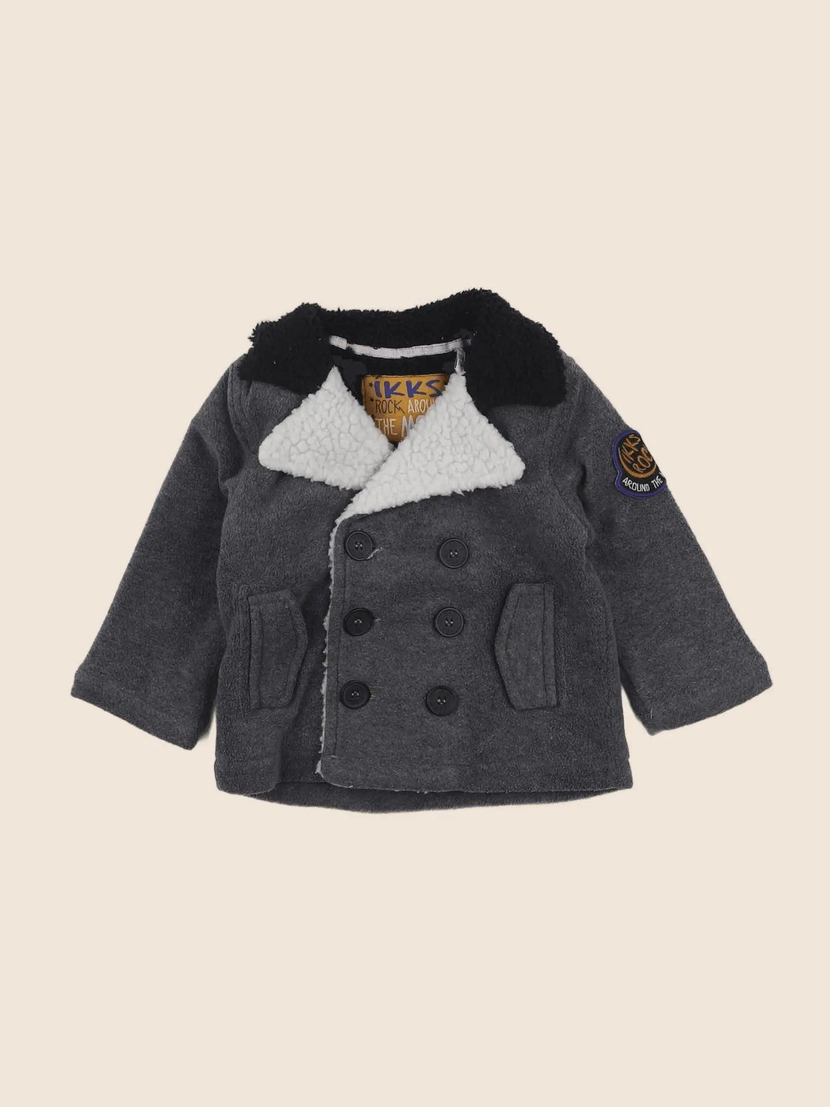IKKS - veste gris - 12 mois