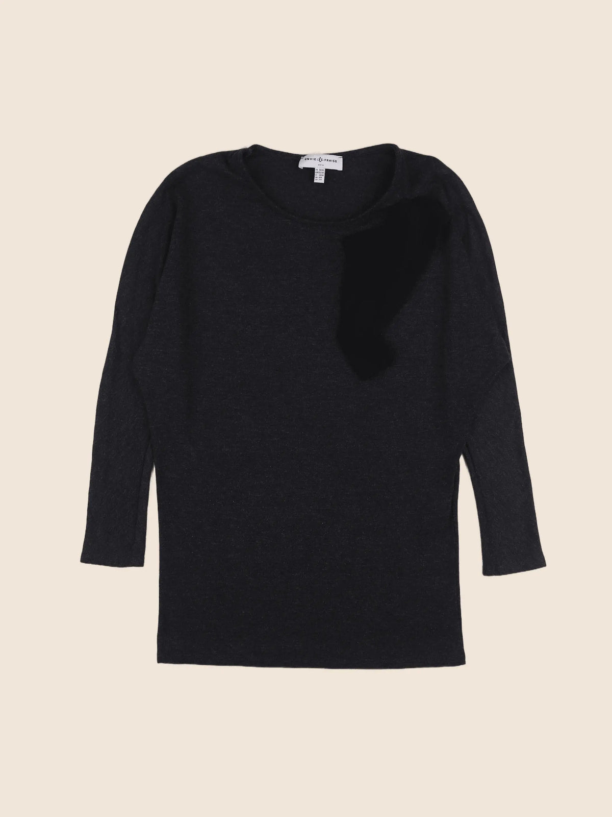 Envie de fraise - tee-shirt gris - 34 à 36