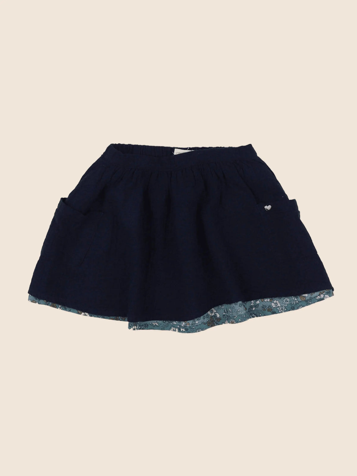 Vertbaudet - jupe bleu - 5 ans