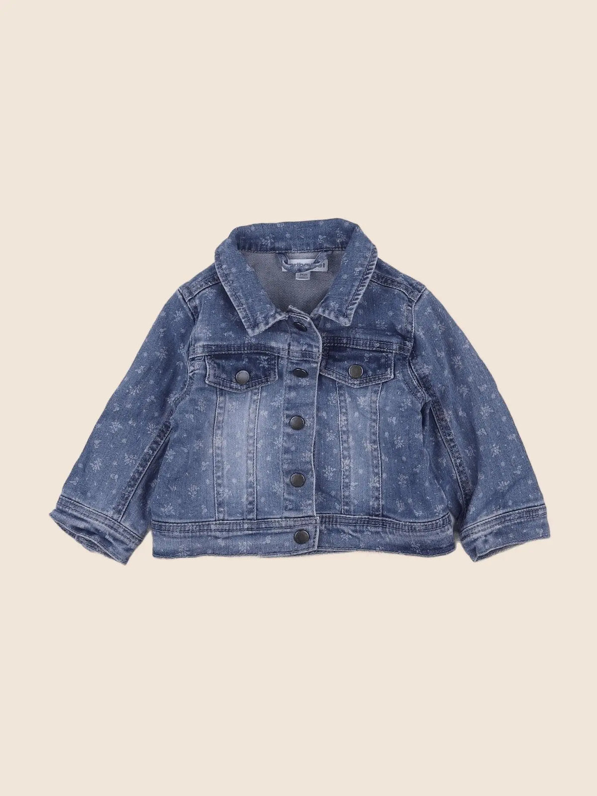 Vertbaudet - veste bleu - 9 mois