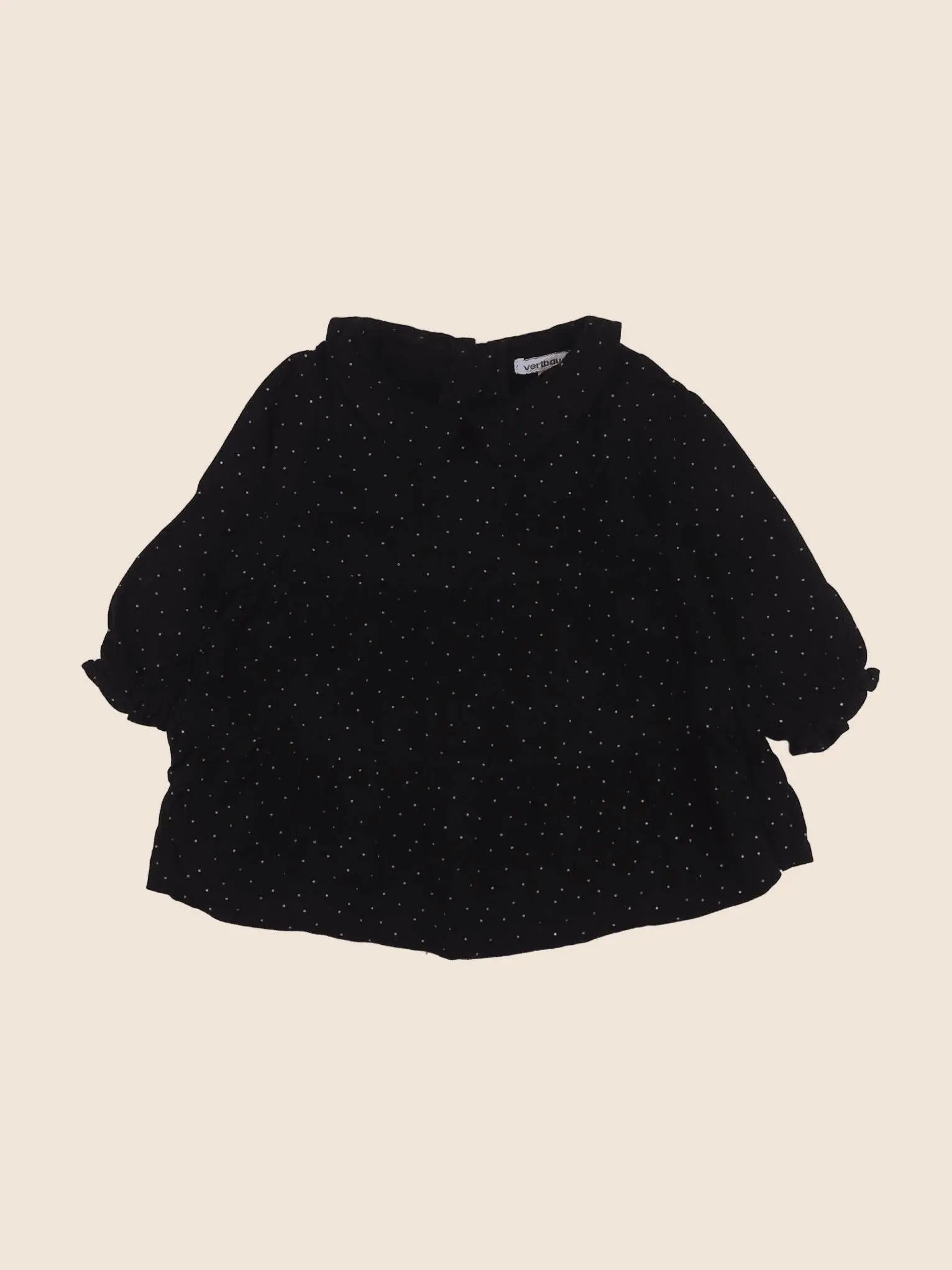 Vertbaudet - robe noir - 12 mois