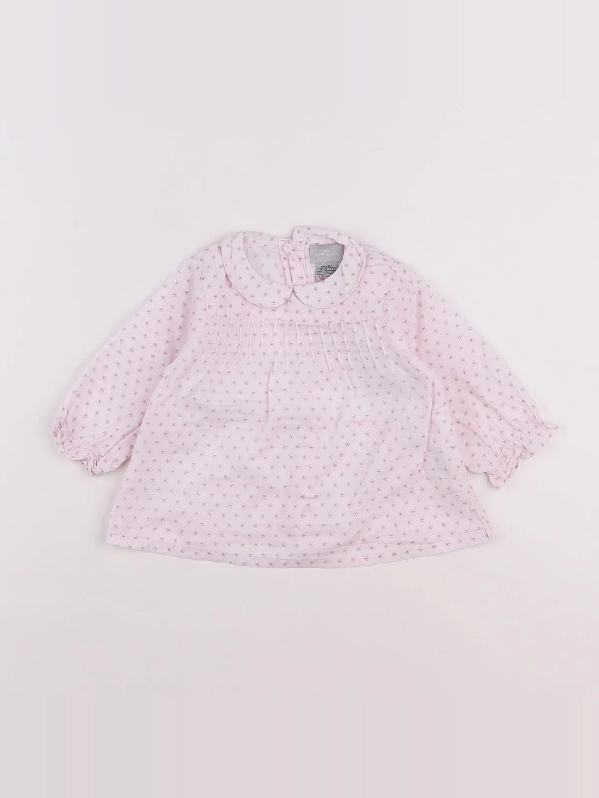 Cyrillus - blouse rose - 6 mois