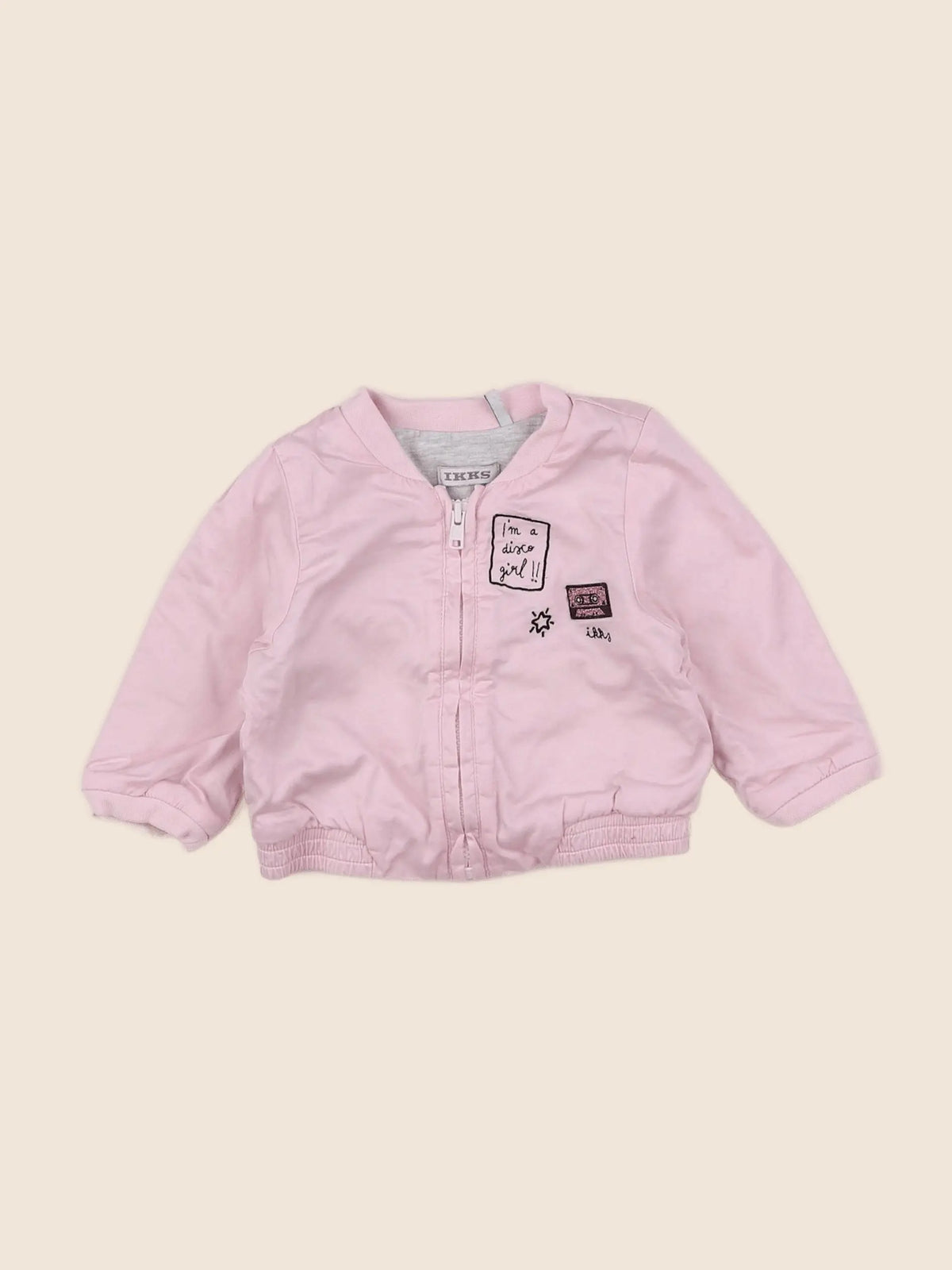 IKKS - veste rose - 6 mois