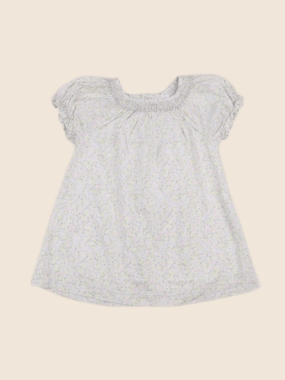 Jacadi - robe liberty multicolore - 12 mois