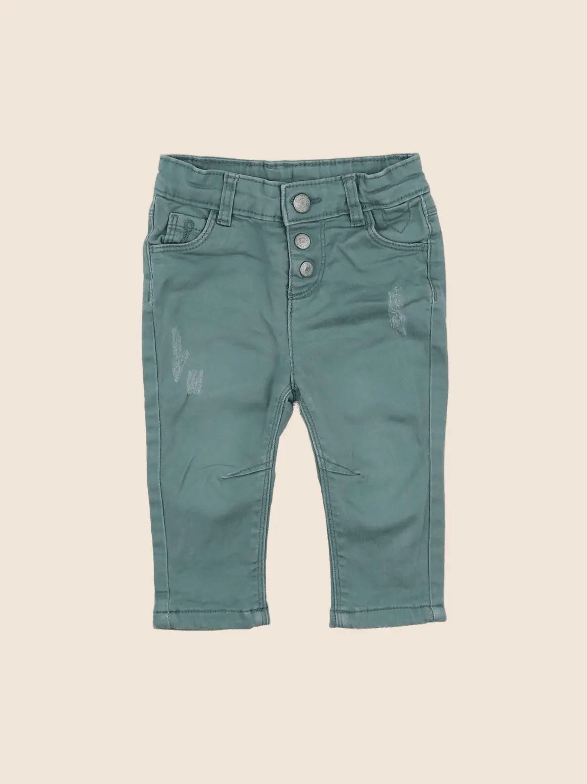 Tape à l'oeil - pantalon vert - 6 mois