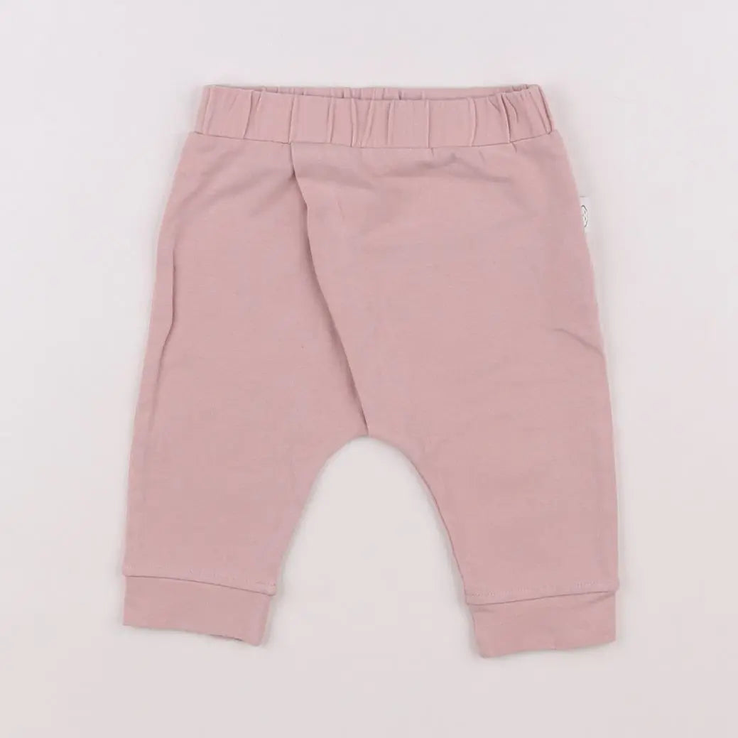 Vertbaudet - sarouel rose - 6 mois
