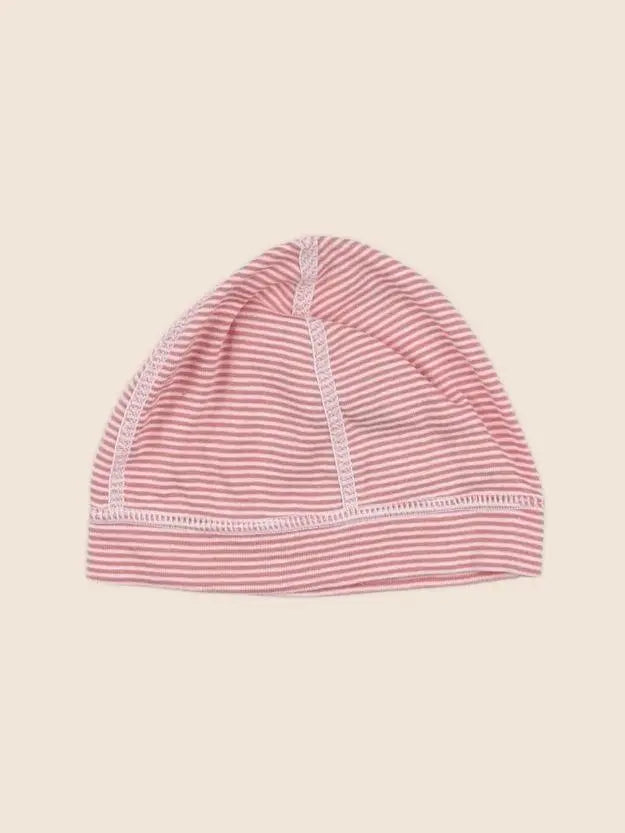 Petit Bateau - bonnet de naissance rouge - 9 mois