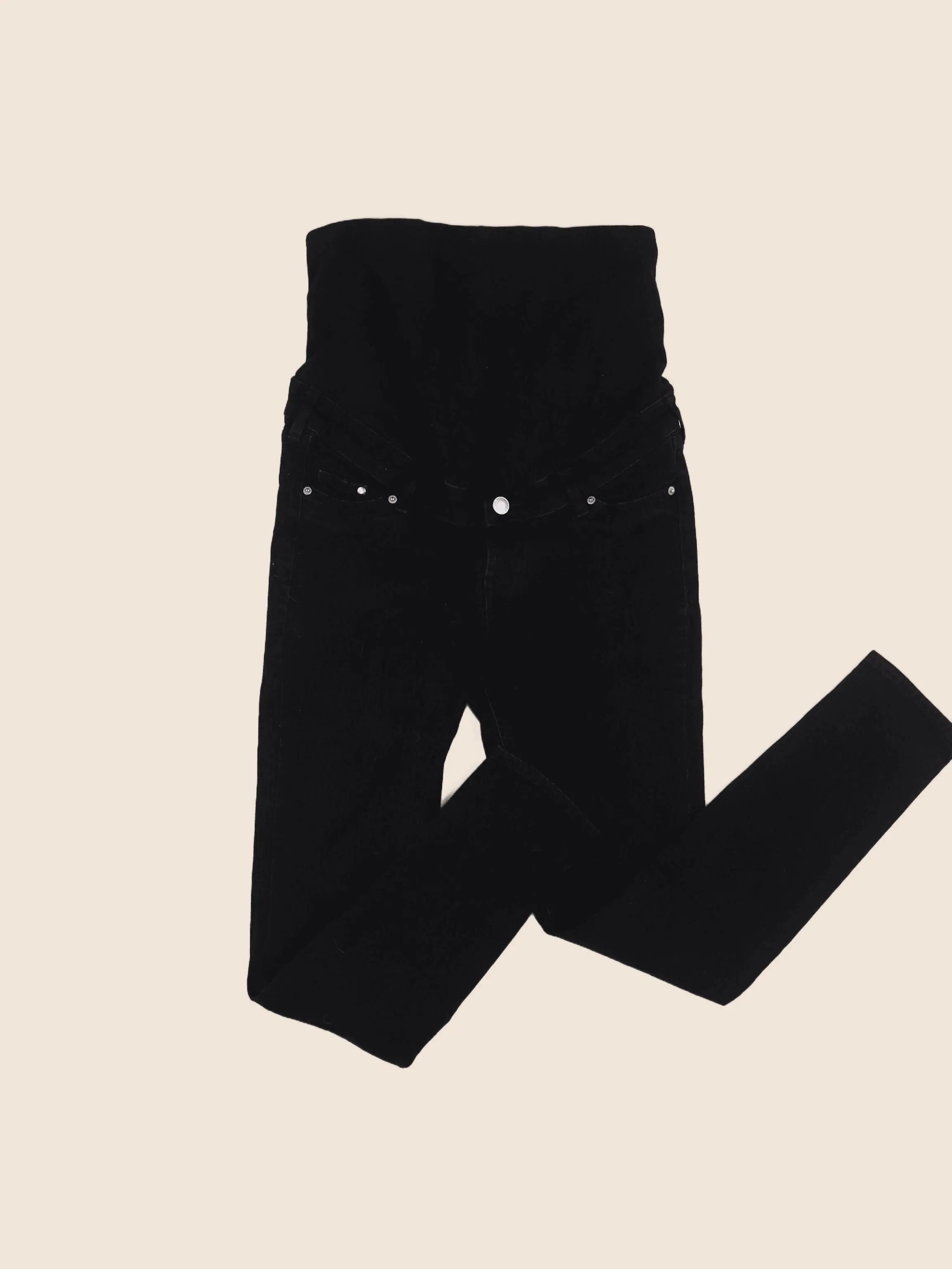 H&M - jean grossesse noir - 38 à 40