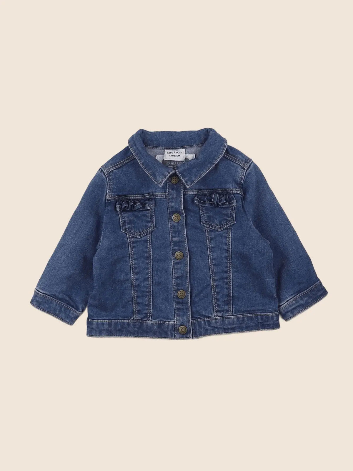 Tape à l'oeil - veste bleu - 6 mois