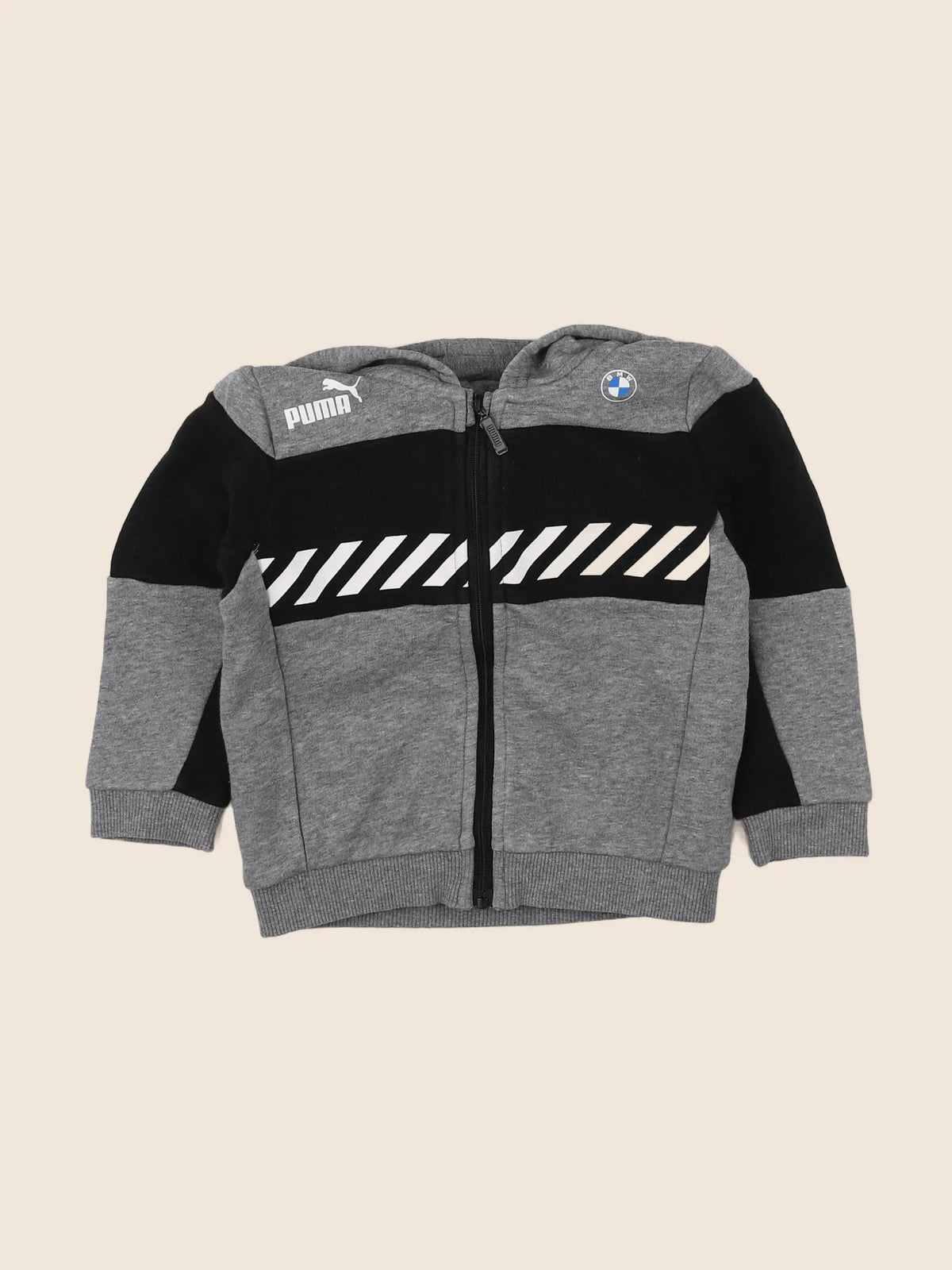 Puma - sweat noir, gris - 9/12 mois
