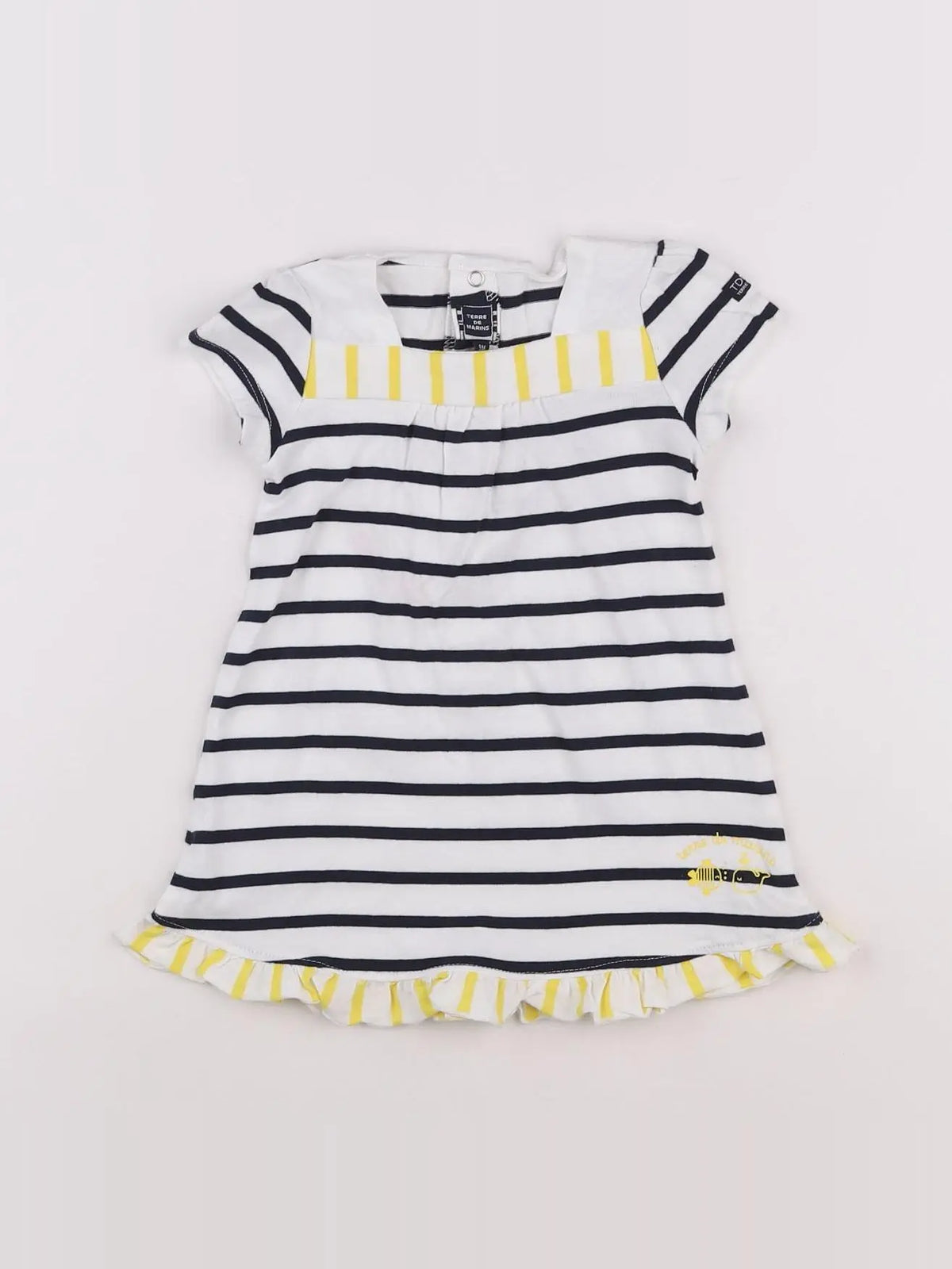 Terre de marins - robe multicolore - 9 mois
