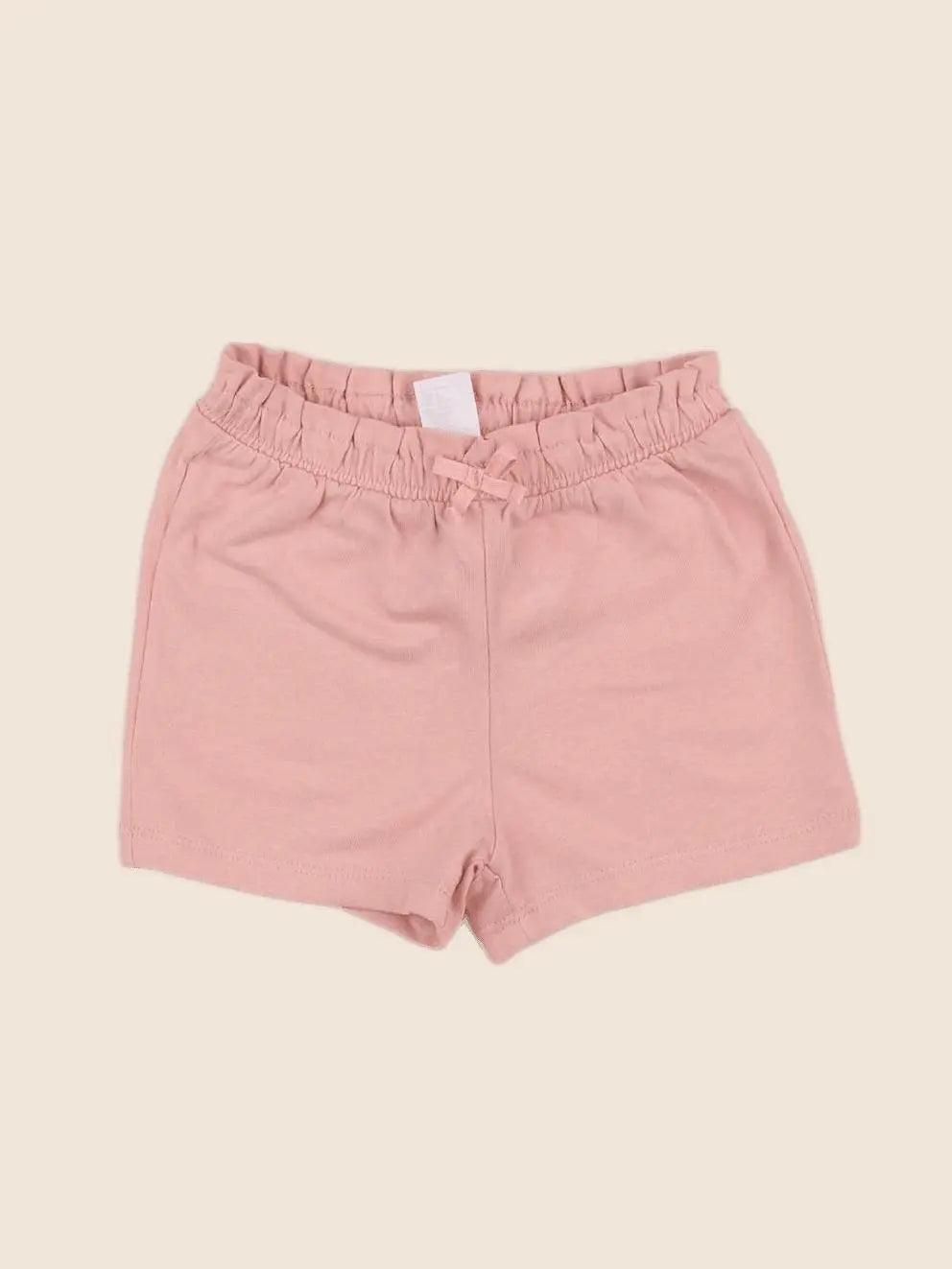H&M - short orange - 6/9 mois