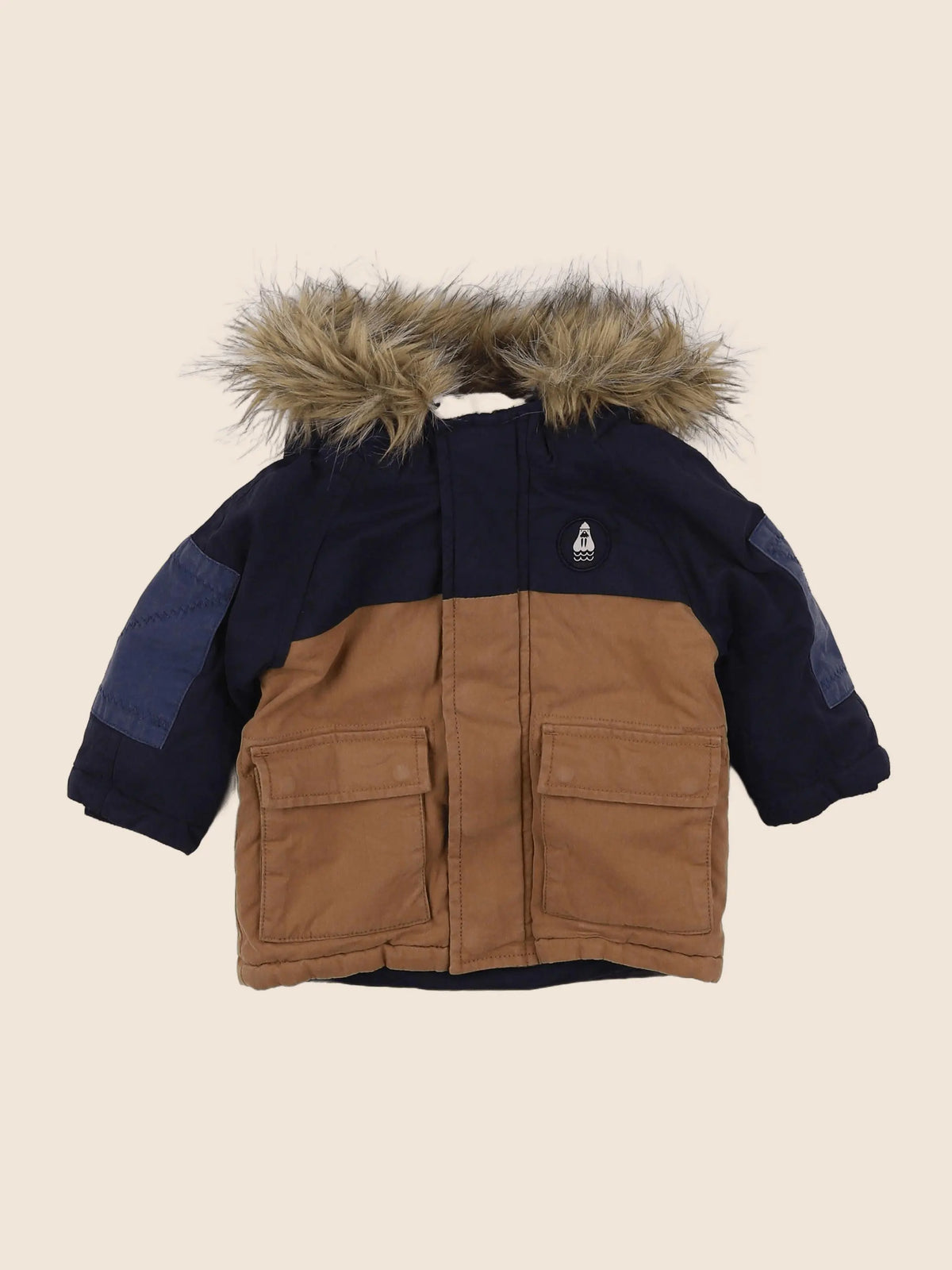 IKKS - parka marron - 6 mois