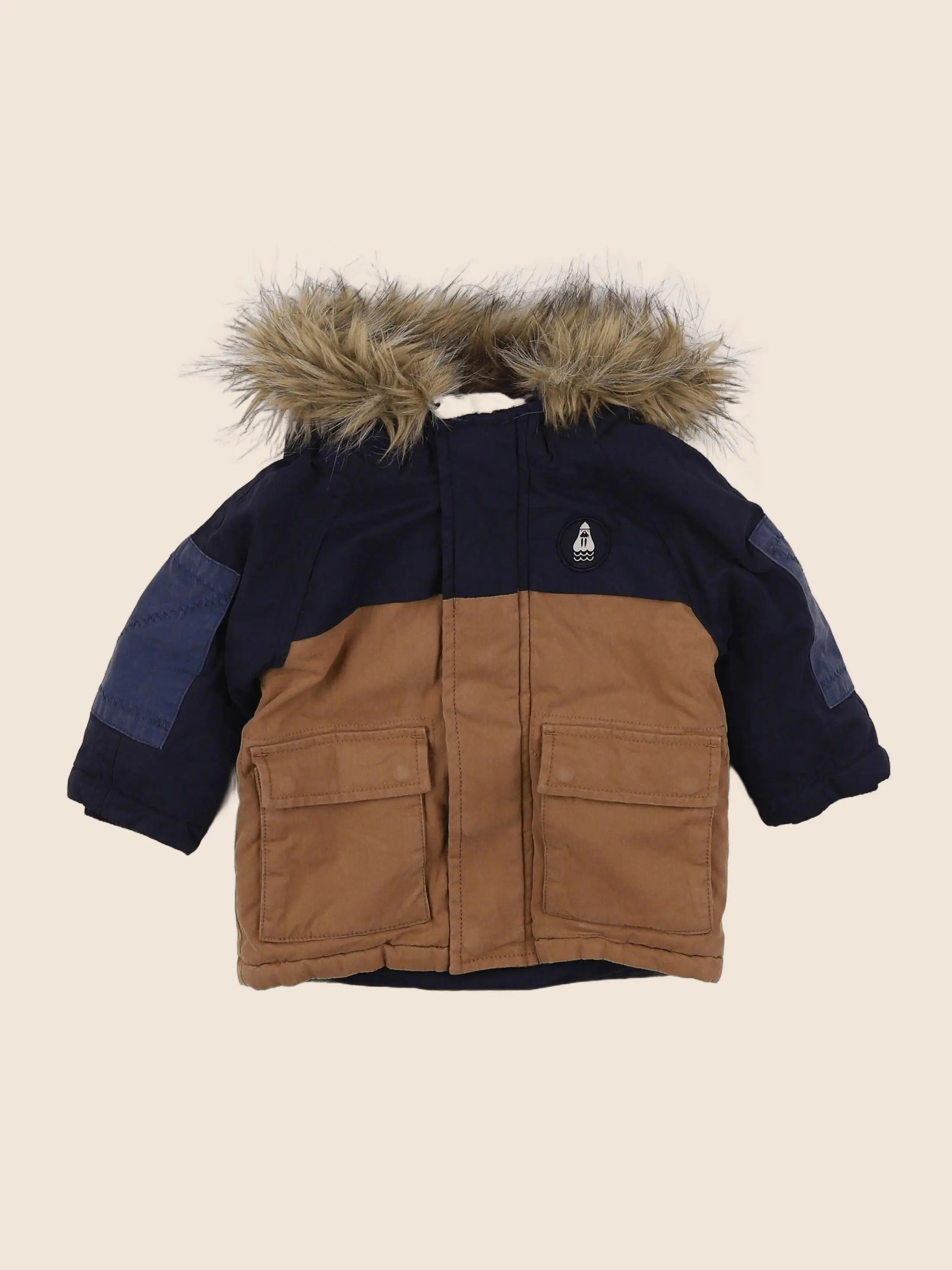 IKKS - parka marron - 6 mois