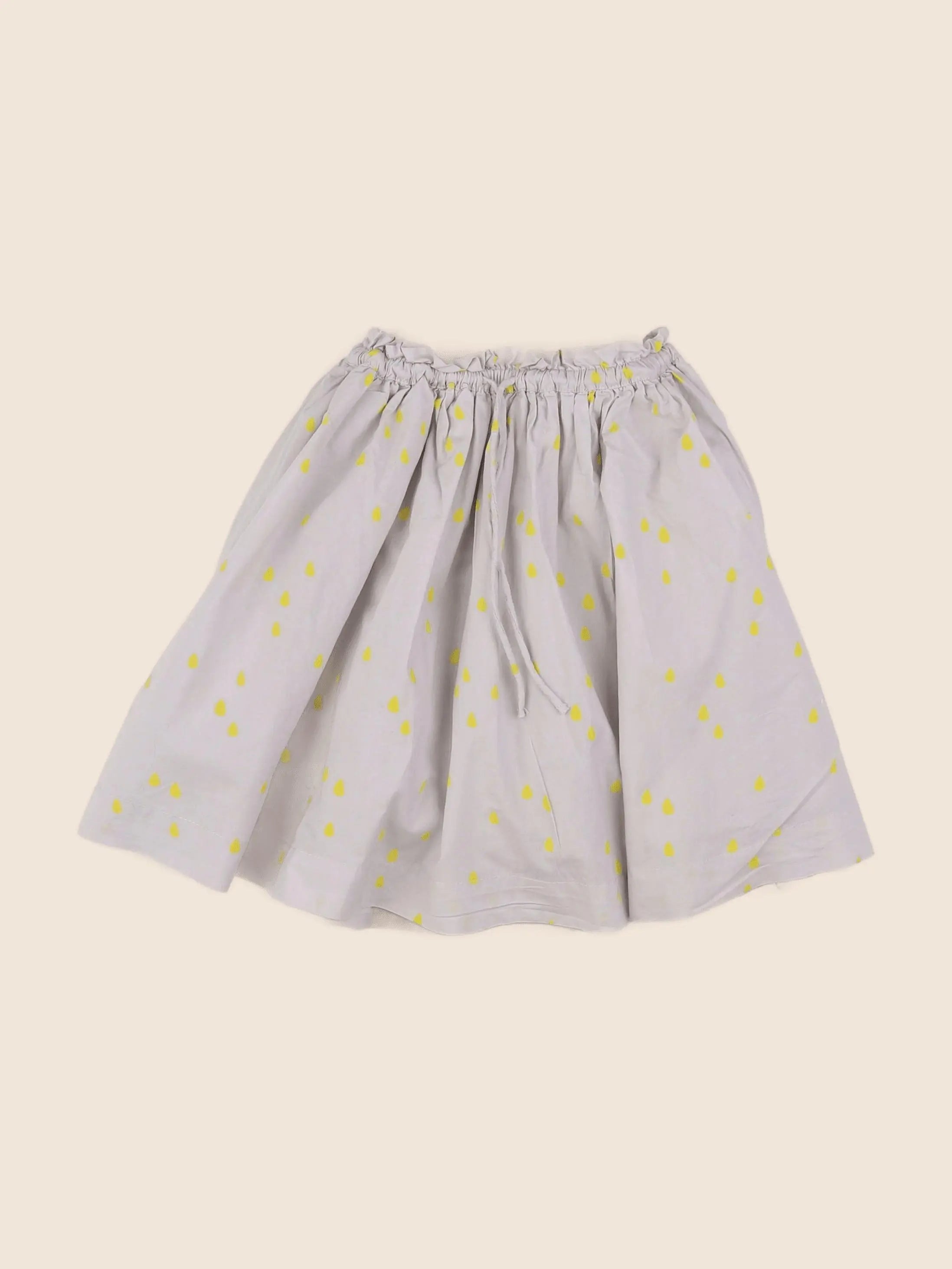 Monoprix - jupe gris - 3/4 ans