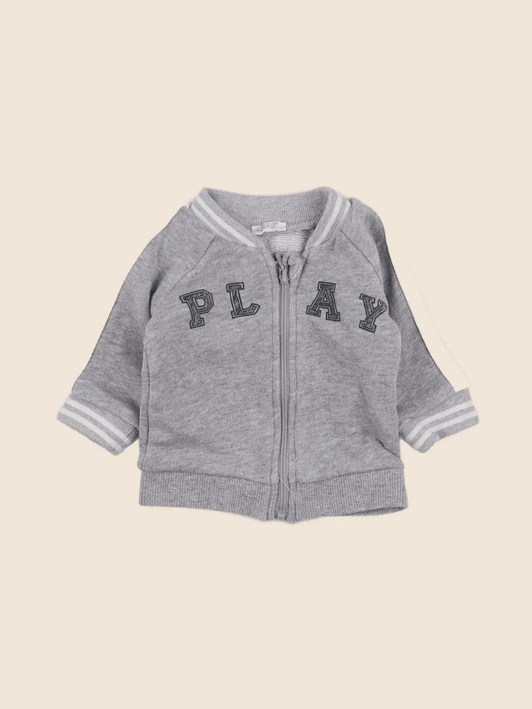 Benetton - sweat gris - 3 mois