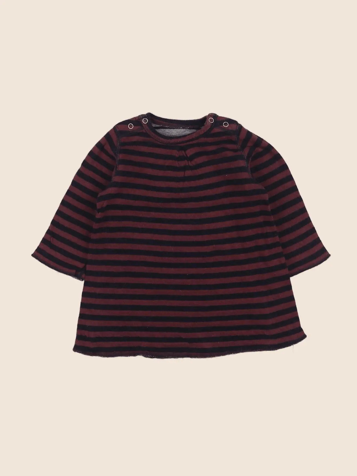 Petit Bateau - robe rose - 6 mois