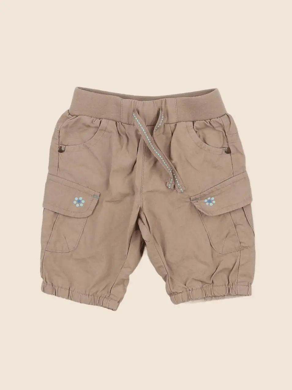 Vertbaudet - pantalon marron - 9 mois