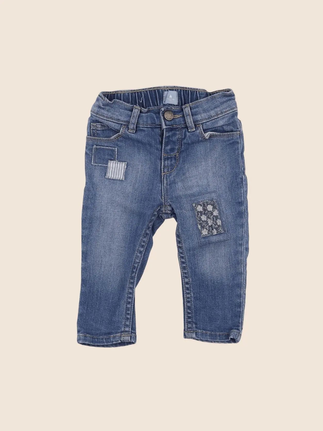 GAP - jean bleu - 6/12 mois