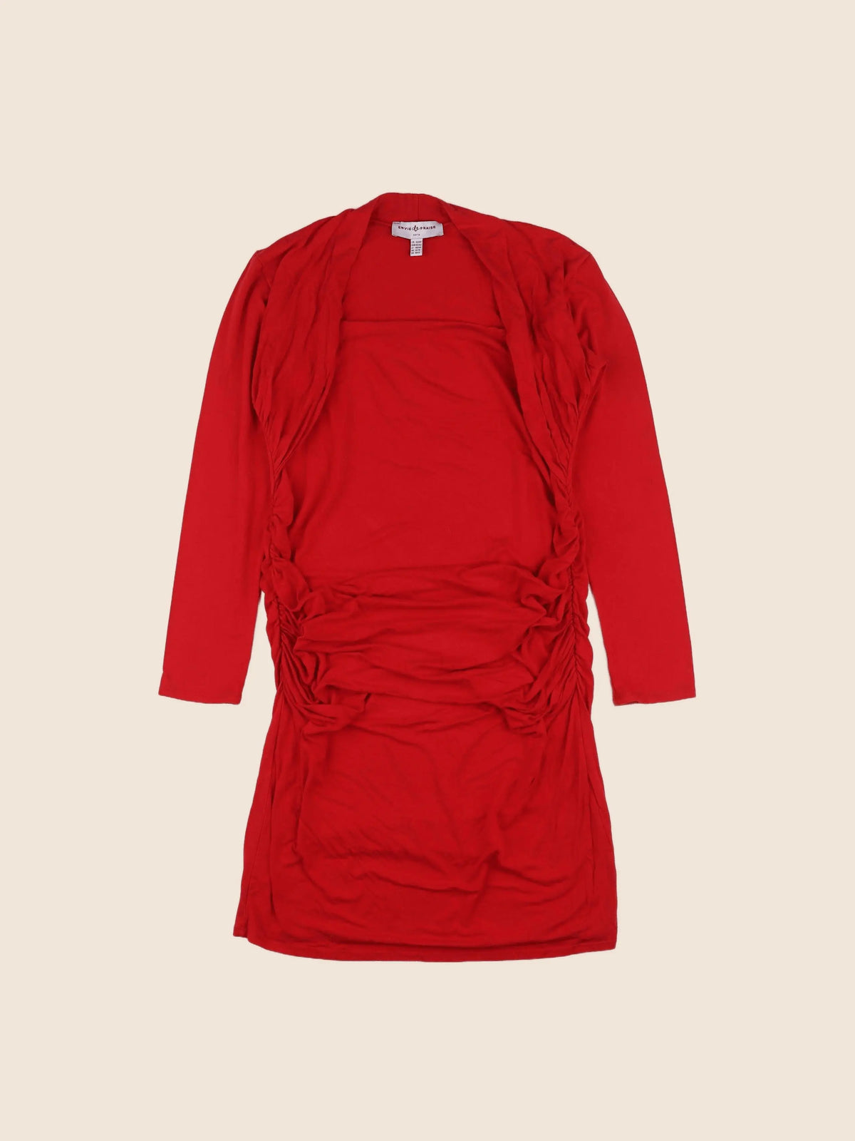 Envie de fraise - robe grossesse rouge - 42 à 44
