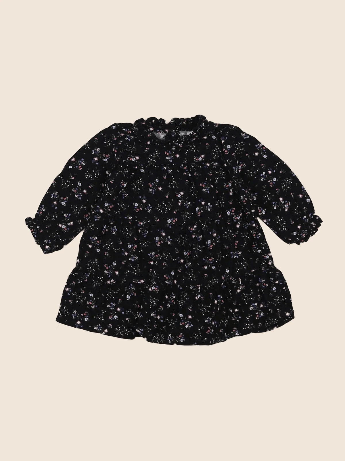 Vertbaudet - robe multicolore - 6 mois