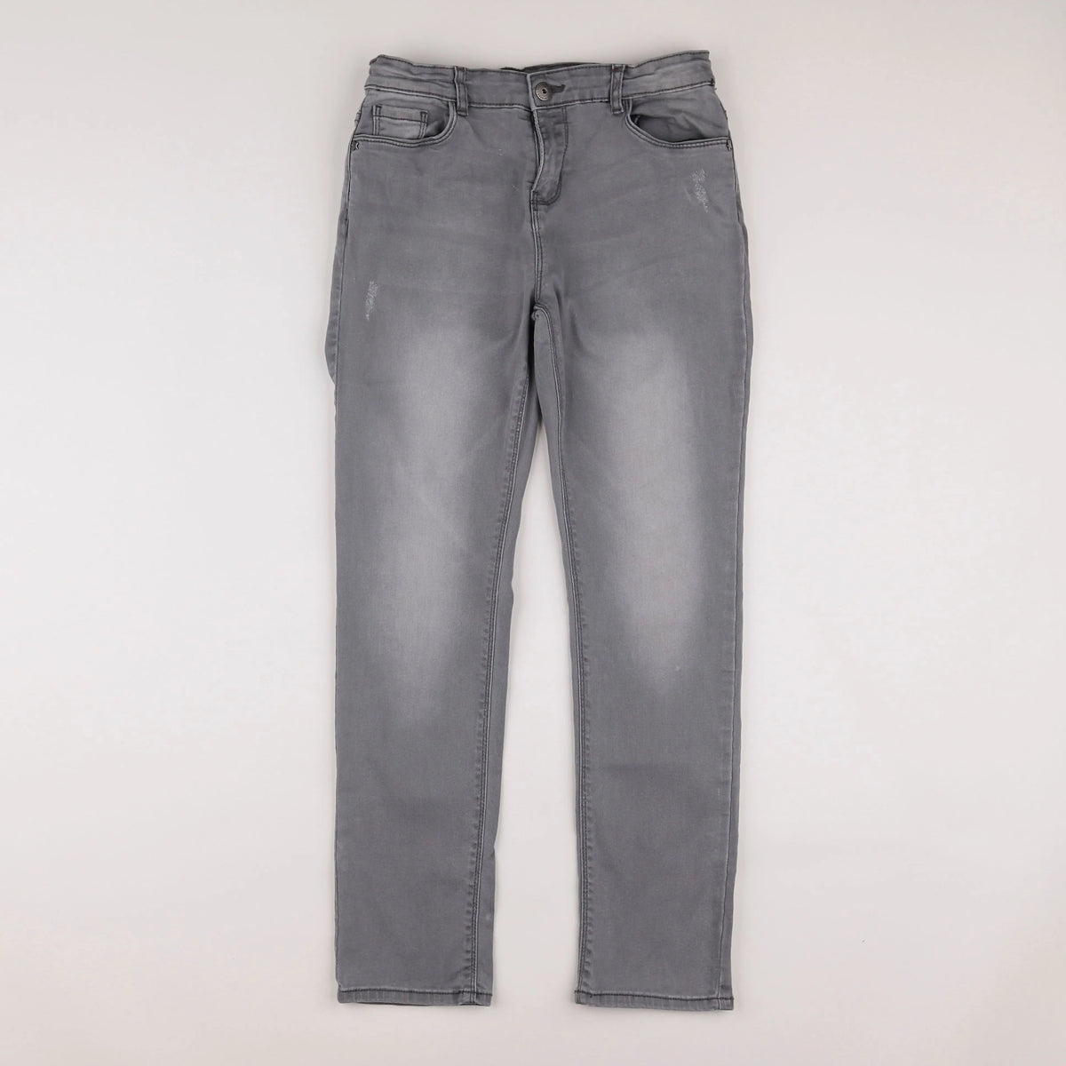Vertbaudet - jean gris - 12 ans