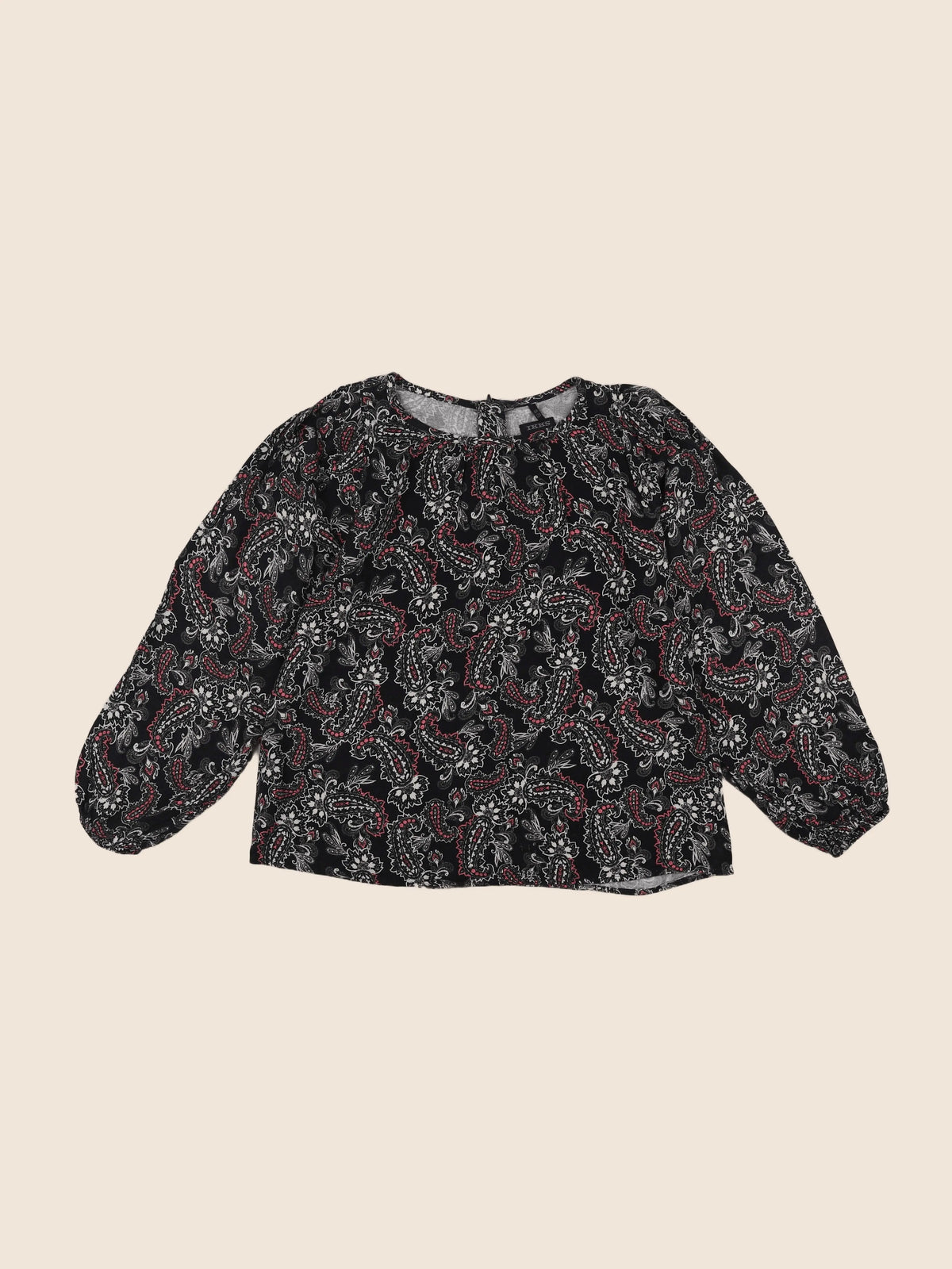 IKKS - blouse noir - 8 ans